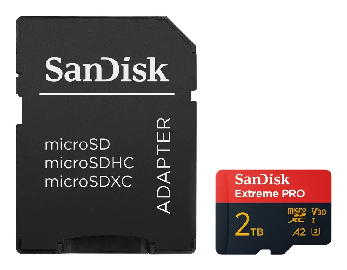 EAN 0619659209032 - SanDisk Extreme PRO 2 TB MicroSDXC UHS-I Clase 10 imagen 2