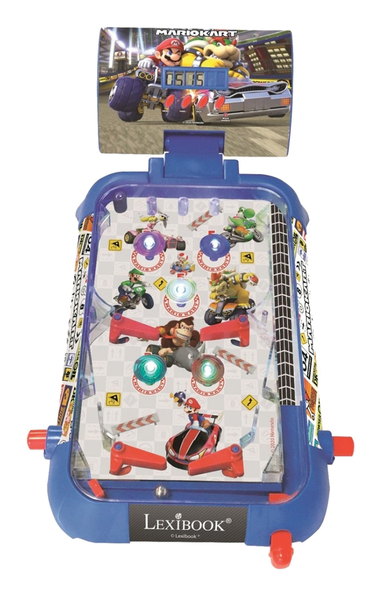 Juego Pinball De Mesa Electronico Mario Kart