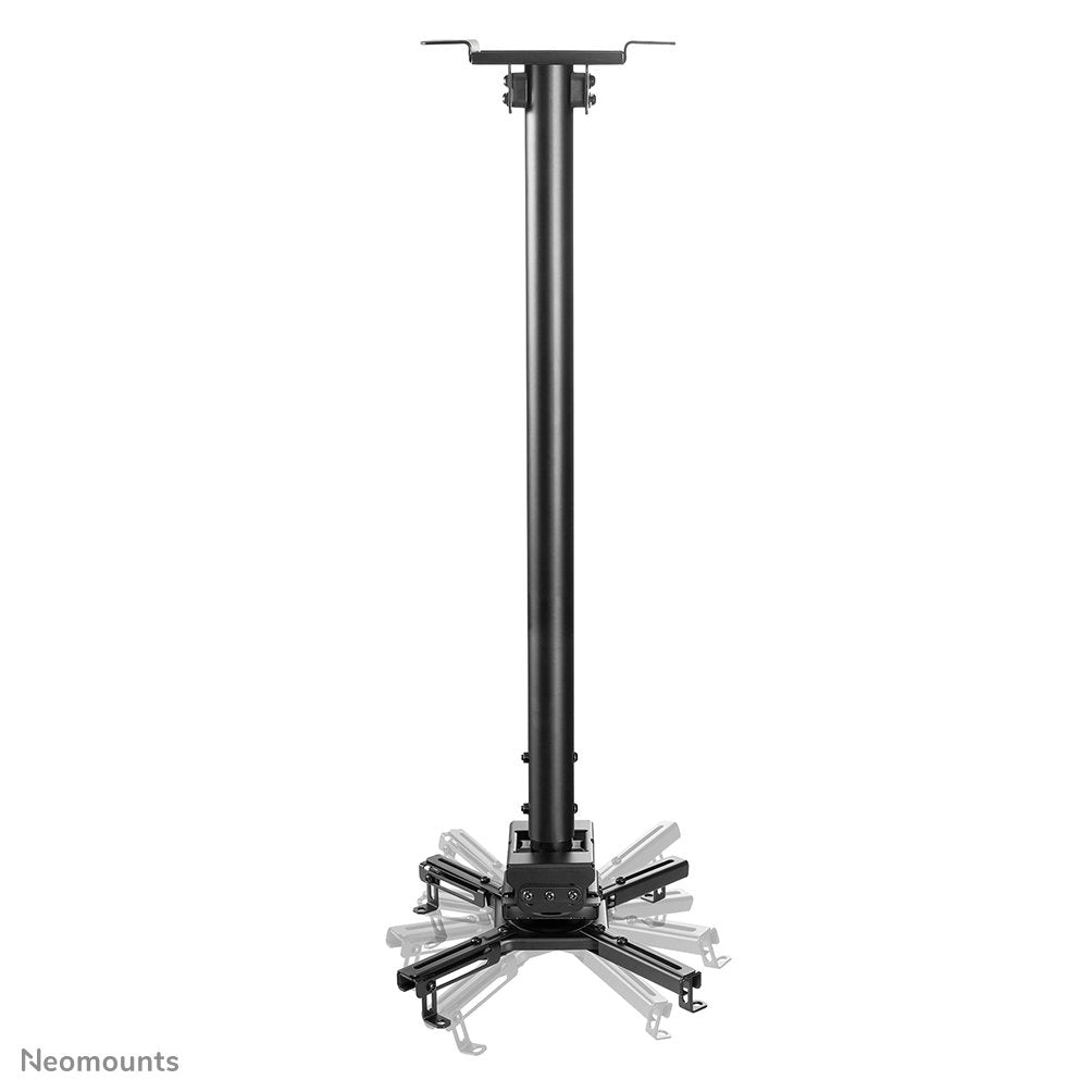 Soporte De Techo Universal Para Proyectores, Regulable En Altura (74,5-114,5 Cm) 35kg Cl25-550bl1 Neomounts