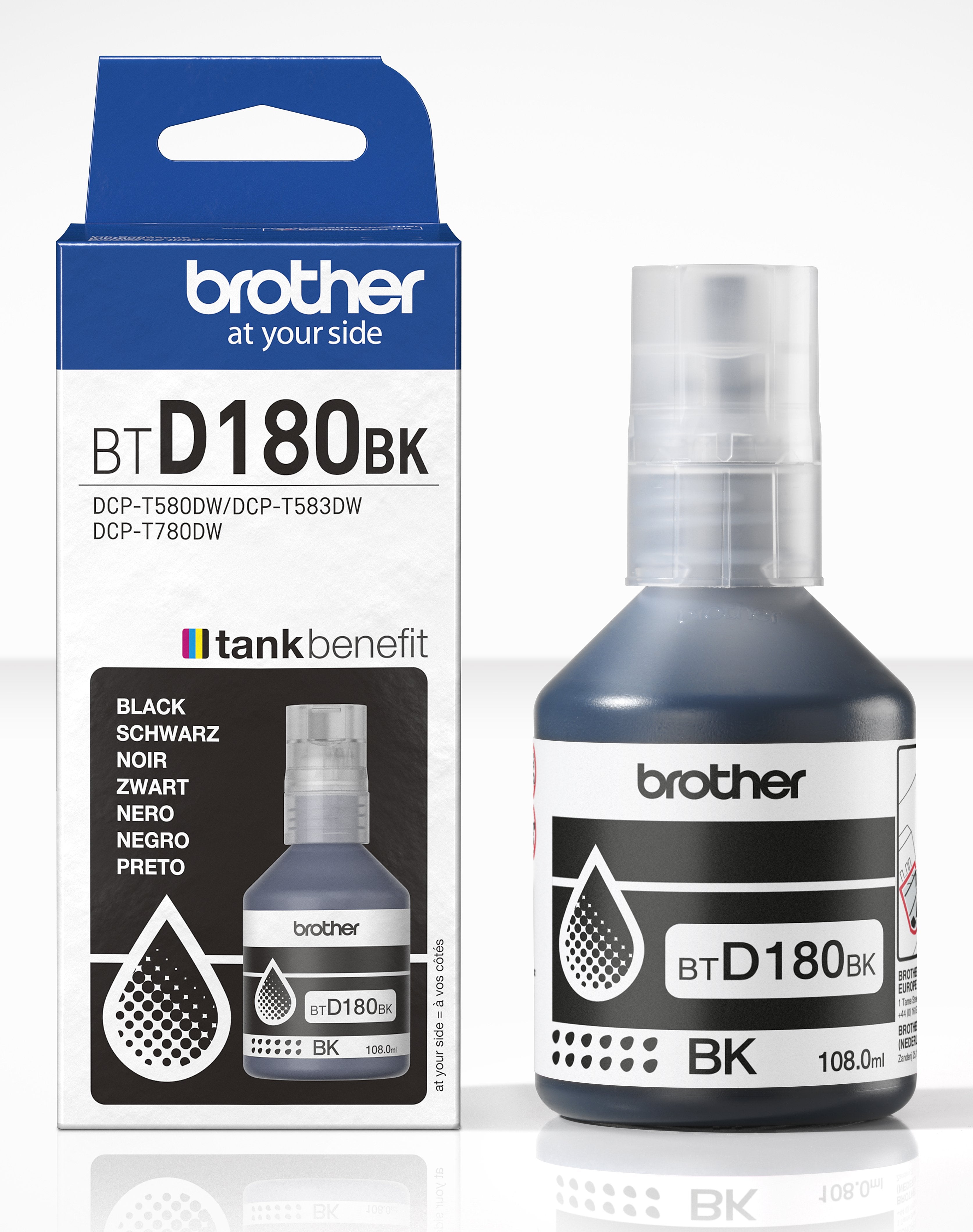 Brother Botella Btd180bk Negro