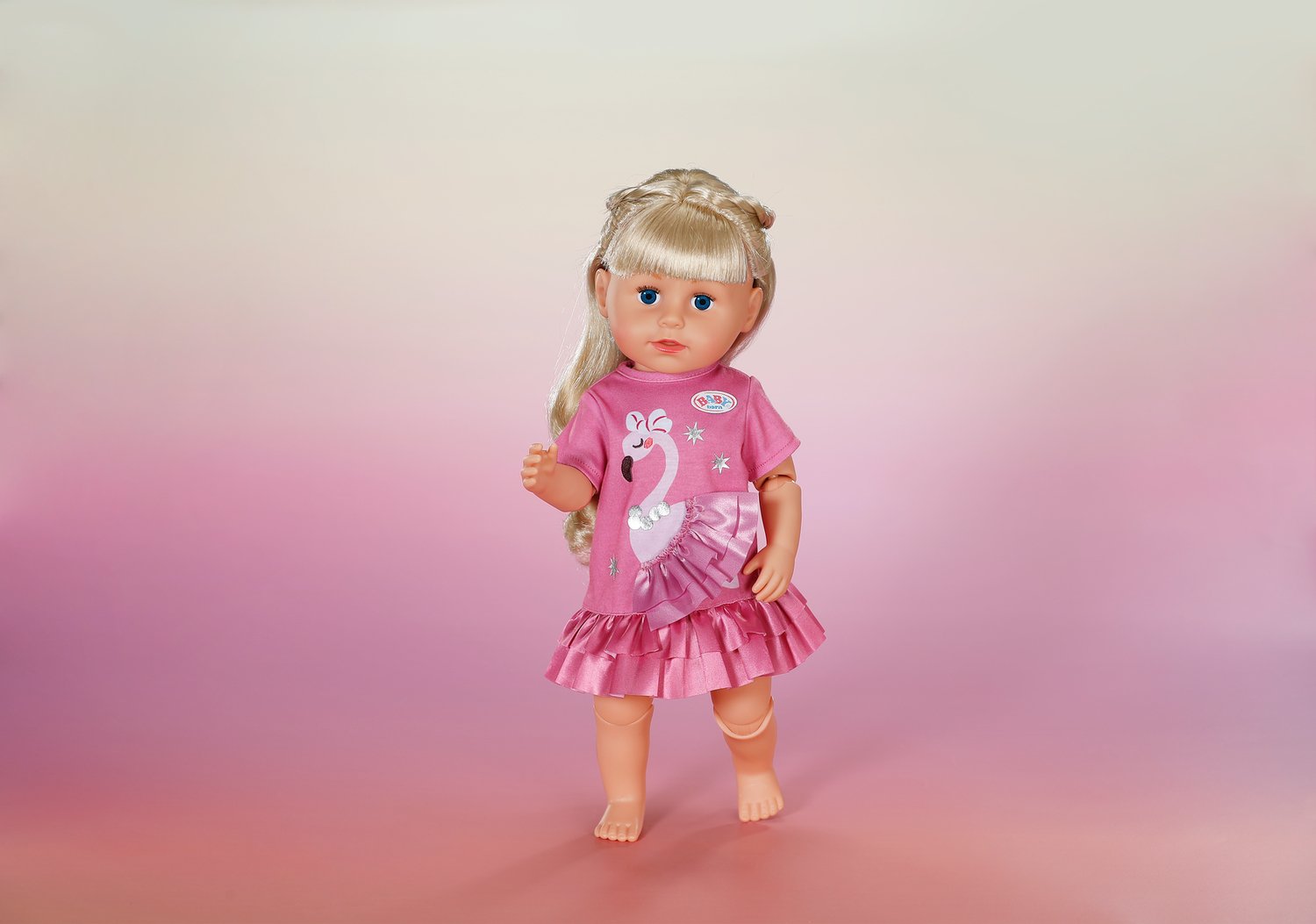 EAN 4001167839423 - BABY born Dress Flamingo 43cm Vestido para muñecas imagen 4