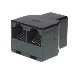 EAN 4017538008503 - S/CONN TC 71225-8 cambiador de género para cable RJ45 2x RJ45 Negro imagen 1