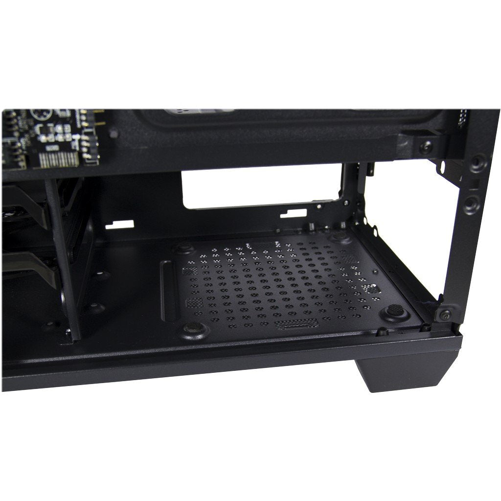 Caja Pc Inter-Tech X-608 Infinity Micro Tower Ventilador 1x120mm Rgb