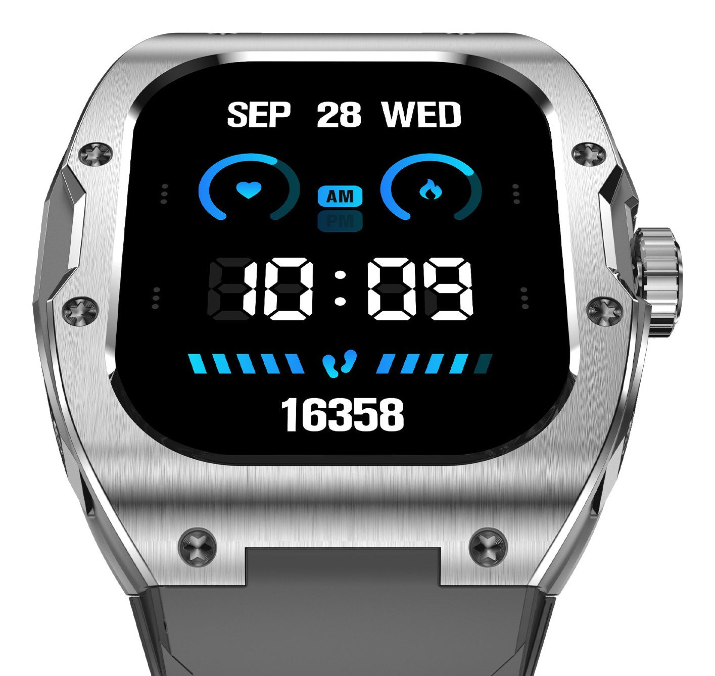 Smartwatch Ksix Hero Black 1.95"