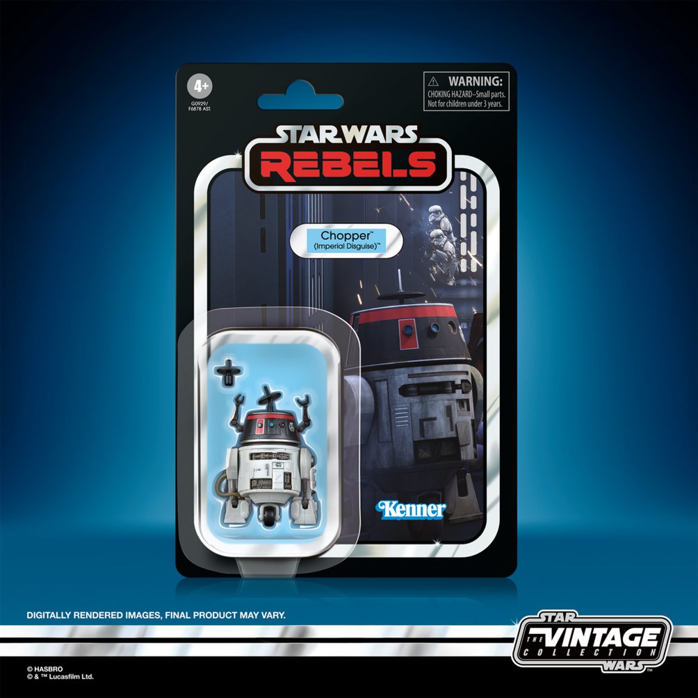 EAN 5010996281807 - Star Wars The Vintage Collection Chopper (Imperial Disguise) imagen 9