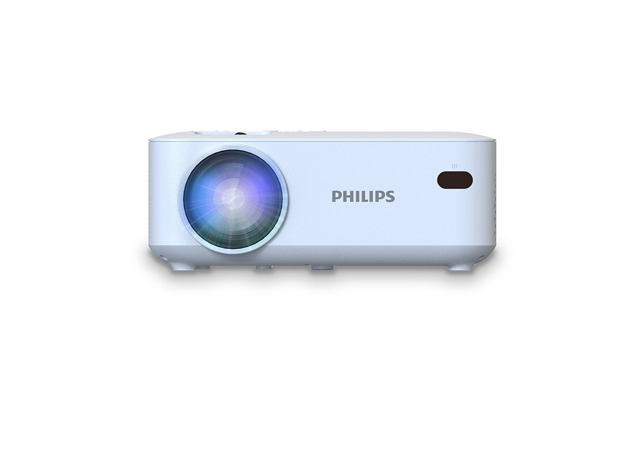 Philips Neopix 100 Home Projector, 800x480, 480p, 80lm 16:9, 3000:1, White