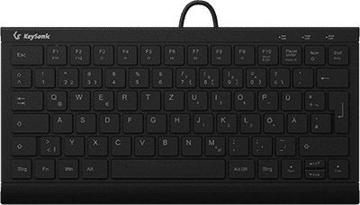EAN 4250078172895 - KeySonic KSK-5011ELC (DE) teclado Hogar USB QWERTZ Alemán Negro imagen 1