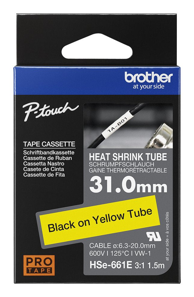 EAN 4977766822961 - Brother HSE-661E tubo termorretráctil imagen 2