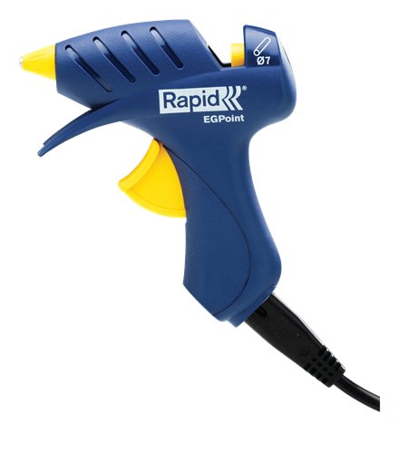 EAN 3221633029160 - Rapid EG Point Pistola de cola termofusible Azul, Amarillo 80 W imagen 2