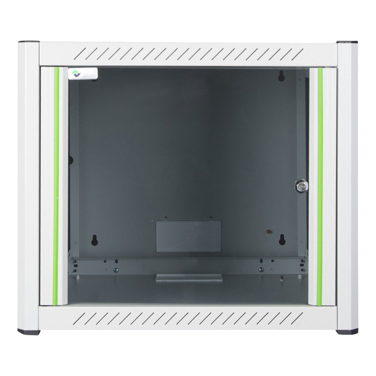 Logon Rwp09u56wh Armario Rack 9u Bastidor De Pared Blanco
