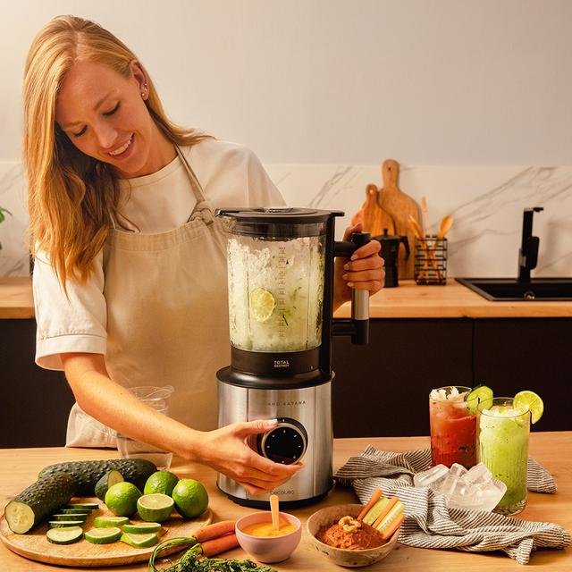 Batidora De Vaso Cecotec Grand Katana 18 Total Destroy B 2700w 5 Velocidades Capacidad 1.8l