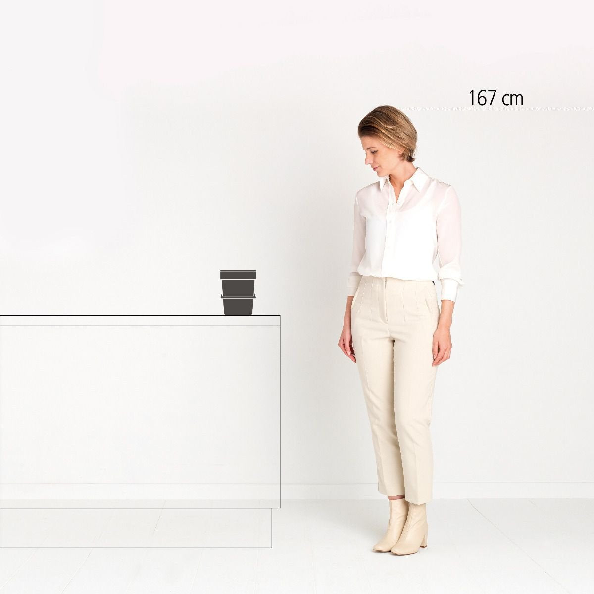 EAN 8710755211683 - Brabantia Sort & Go Waste Bin 3 L 1 cesta(s) Verde imagen 3
