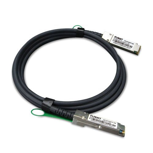 EAN 5704174643470 - PLANET CB-DAQSFP-2M Cable de fibra óptica e InfiniBand QSFP+ Negro, Gris imagen 1