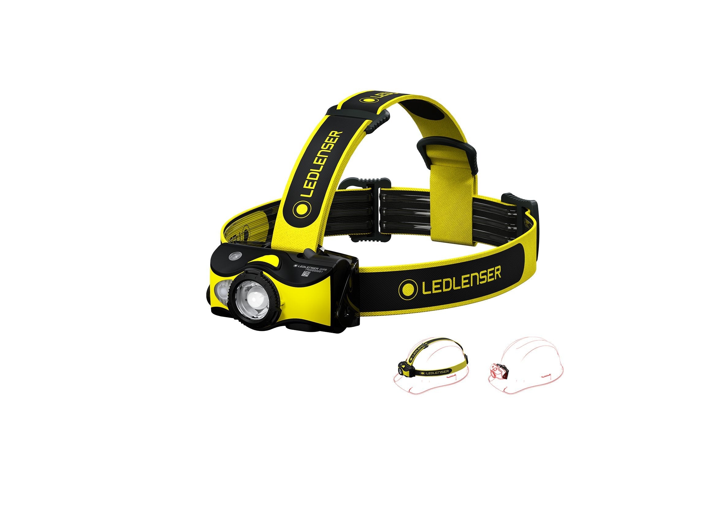 Linterna Frontal Ledlenser Ih9r Stirnlampe Box