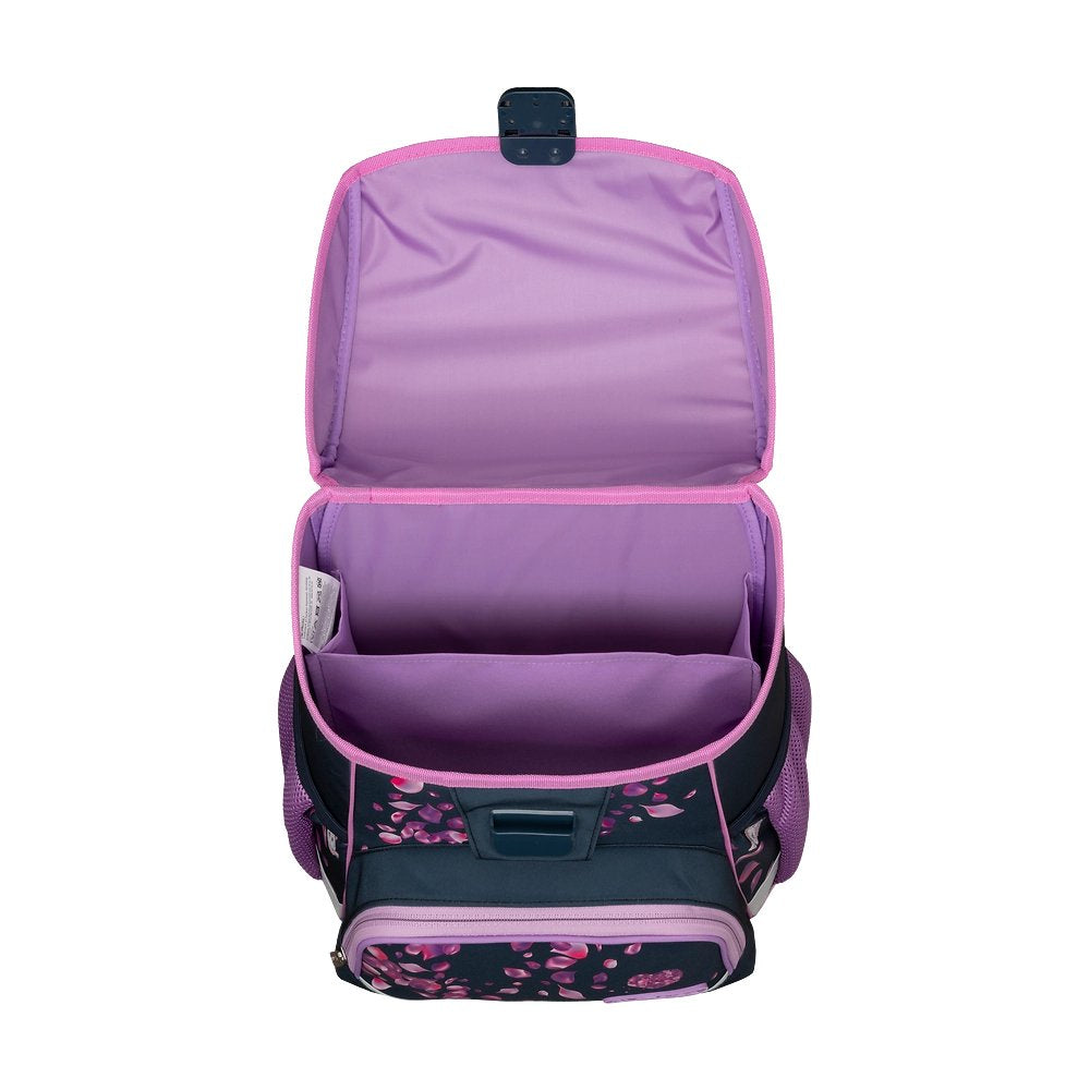 Herlitz Juego De Mochilas Escolares De 4 Piezas, 17 L, Ergonómica Negro
