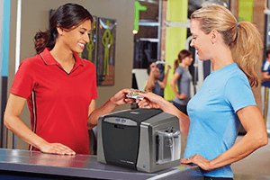 Fargo - Dtc1250e - Single Sided Printer With Usb