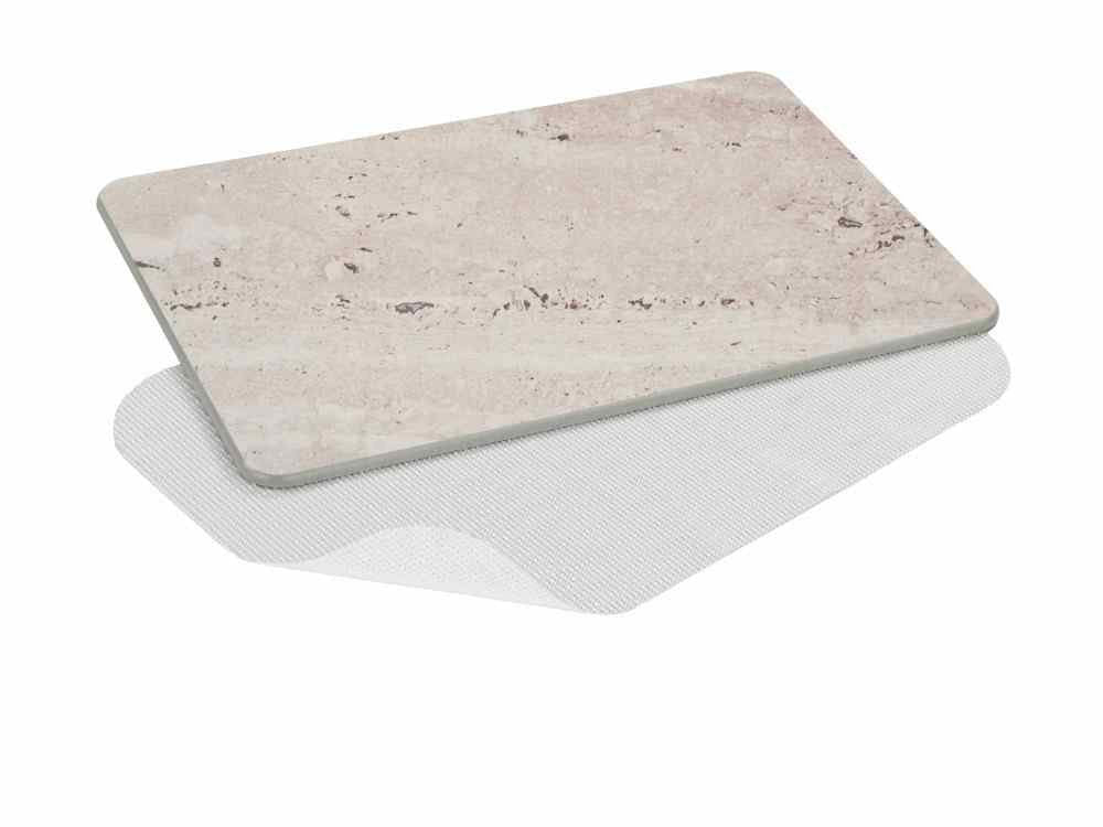 Alfombra De Baño Antideslizante De Diatomita, Granito, 60 X 39 Cm