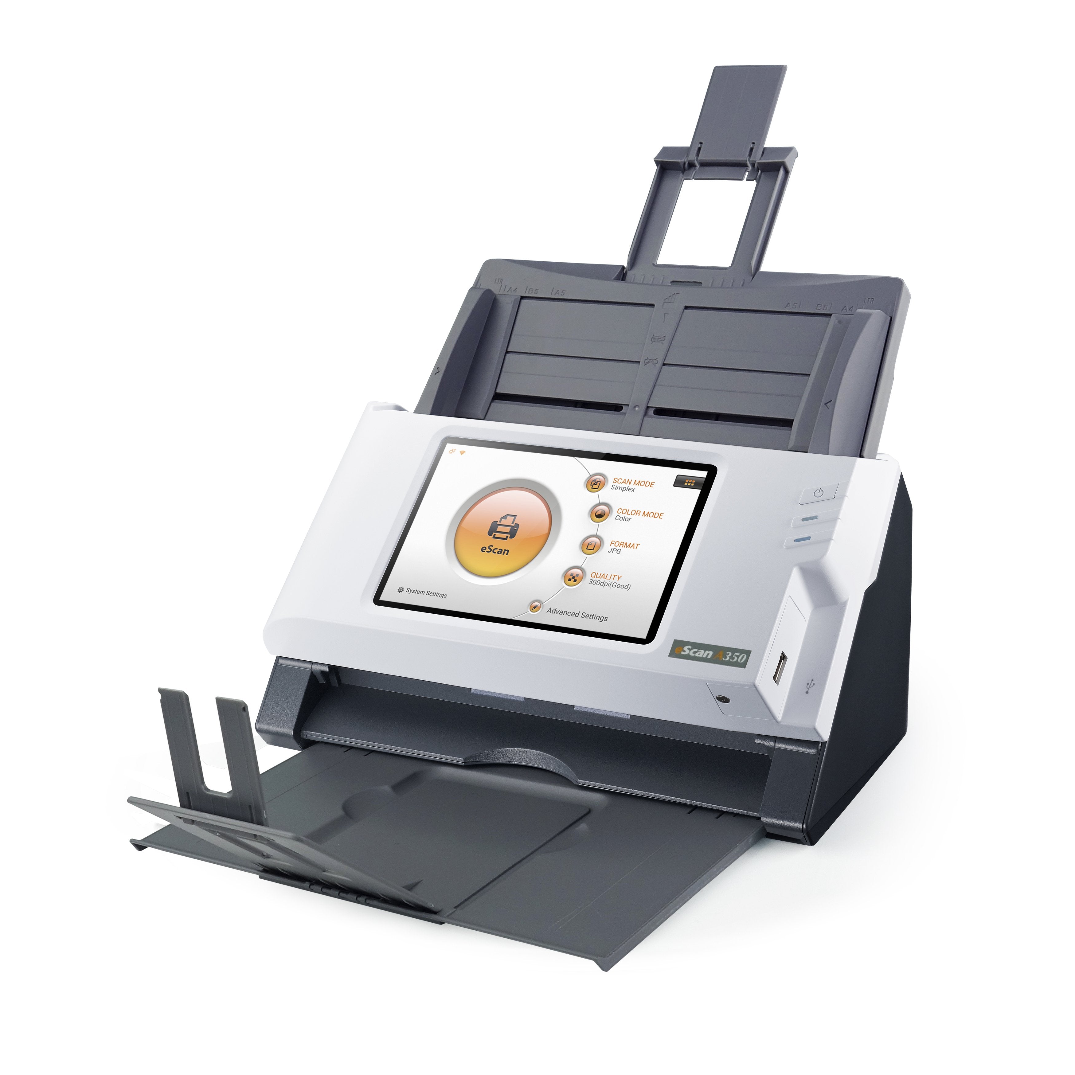 EAN 4042485637780 - Plustek eScan A350 Essential Escáner con alimentador automático de documentos (ADF) 600 x 600 DPI A4 Negr imagen 5