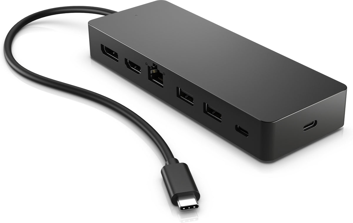 EAN 0196188637197 - HP Universal USB-C Multiport Hub Alámbrico USB 3.2 Gen 1 (3.1 Gen 1) Type-C Negro imagen 3