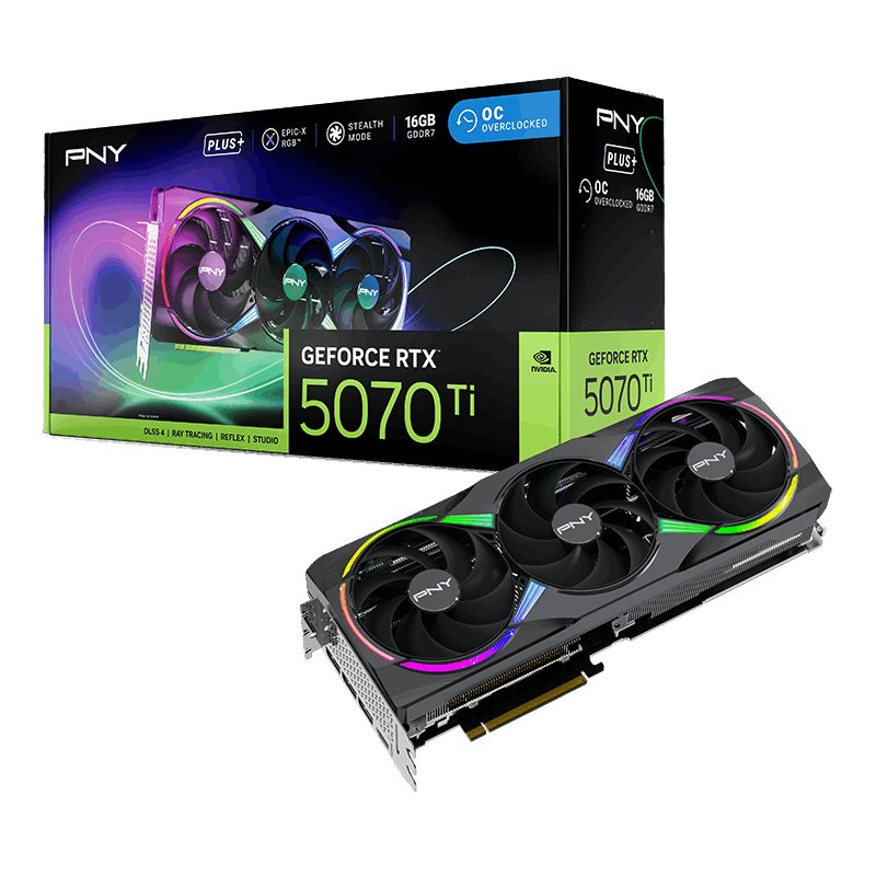 EAN 0751492797021 - PNY GeForce RTX 5070 Ti EPIC-X RGB NVIDIA 16 GB GDDR7 imagen 9