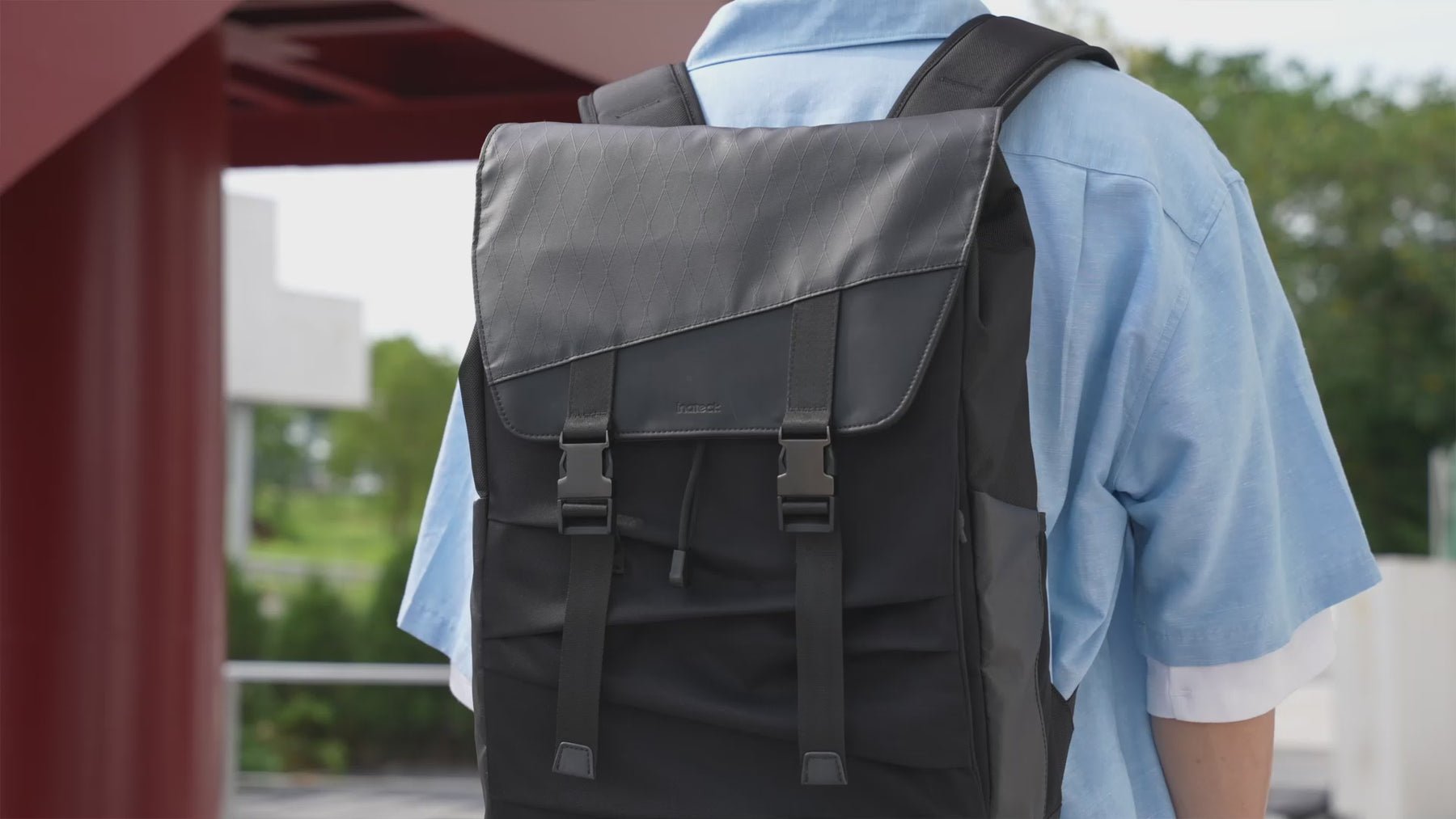 Inateck Notebook-Rucksack Bp01008 Negro 20l