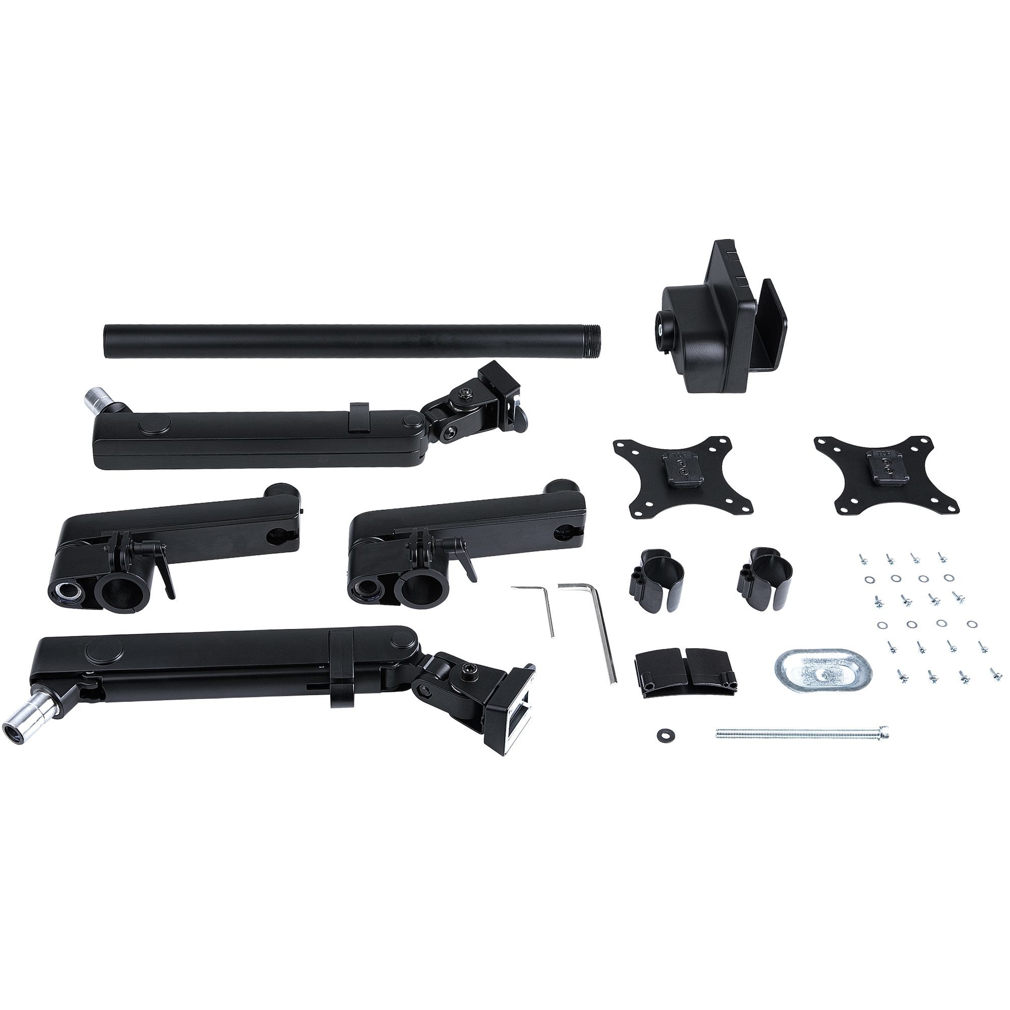 EAN 65030892537 - StarTech.com ARMDUALPIVOT soporte para monitor 81,3 cm (32") Escritorio Negro imagen 11