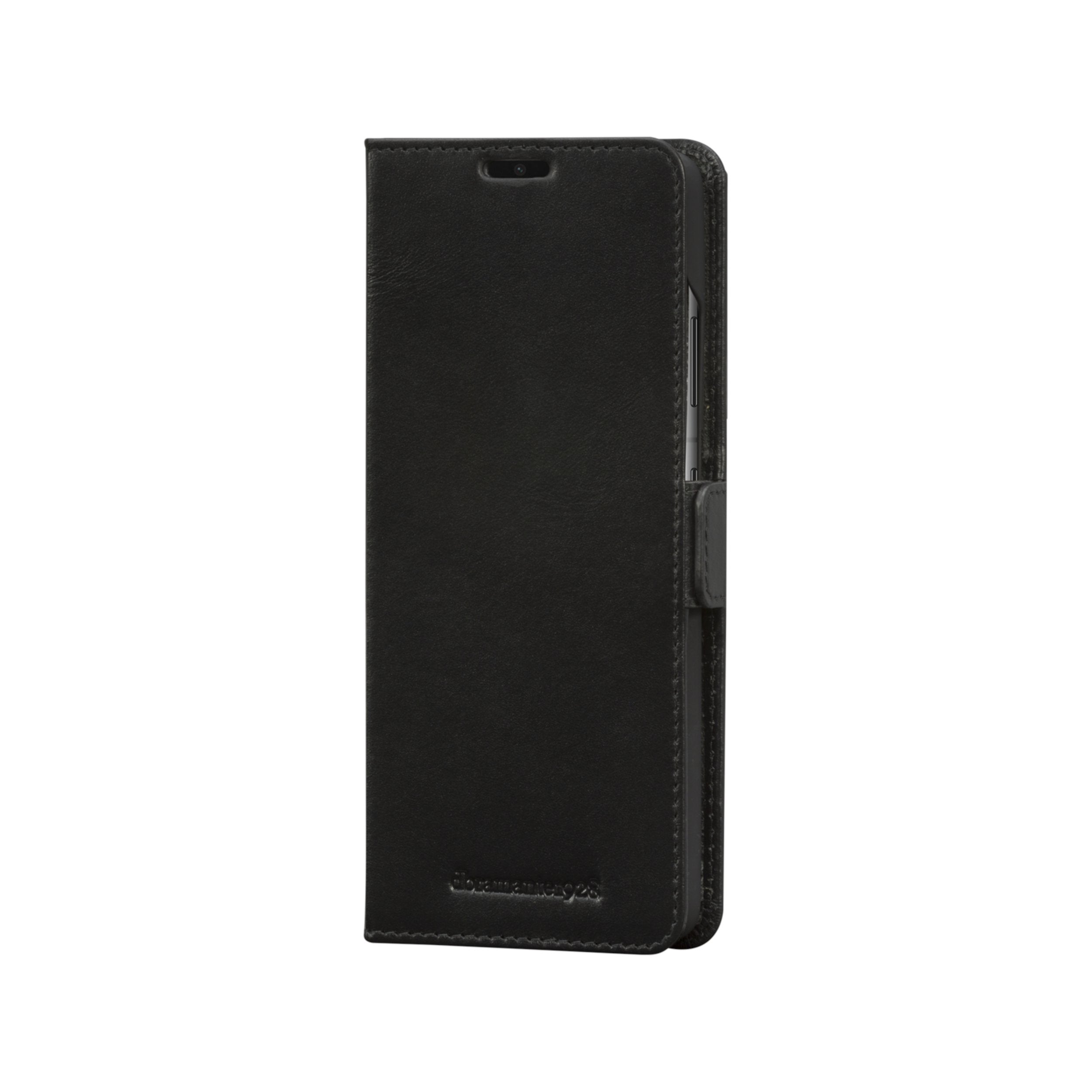 Dbramante1928 Lynge Funda Con Tapa Para Teléfono Móvil Cuero De Grano Entero Negro Para Samsung Galaxy S21 Ultra 5g