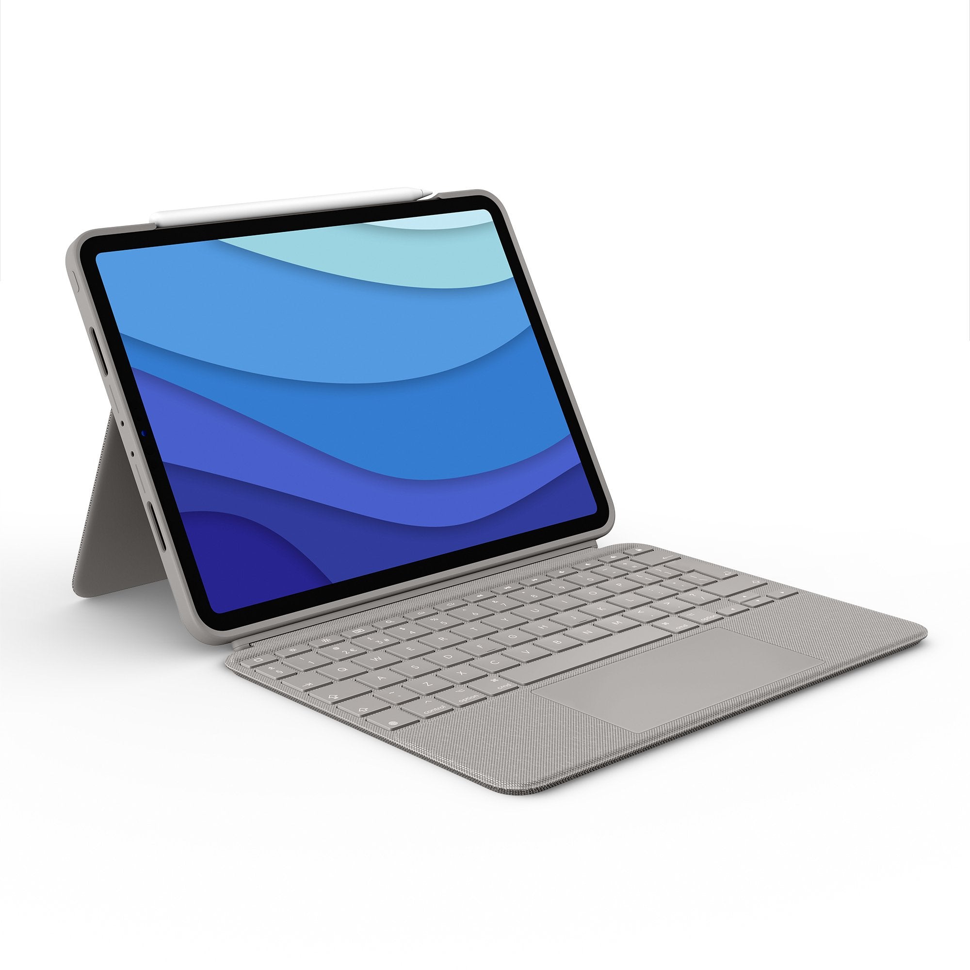 Logitech Combo Touch Funda Con Teclado (Esp) Para Ipad Pro 11 Pulgadas (1a, 2a, 3a Gen - 2018, 2020, 2021), Teclado Retroiluminado Extraíble, Trackpad