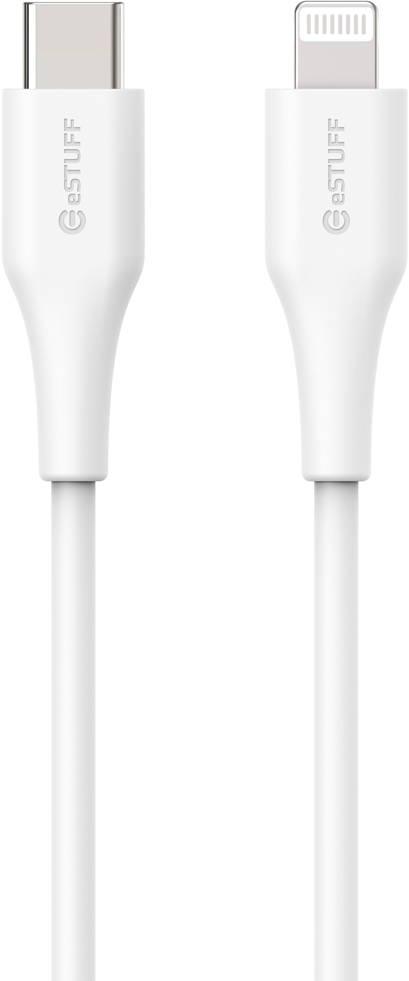 EAN 5715063055441 - eSTUFF ES602370-BULK cable de conector Lightning 3 m Blanco imagen 3