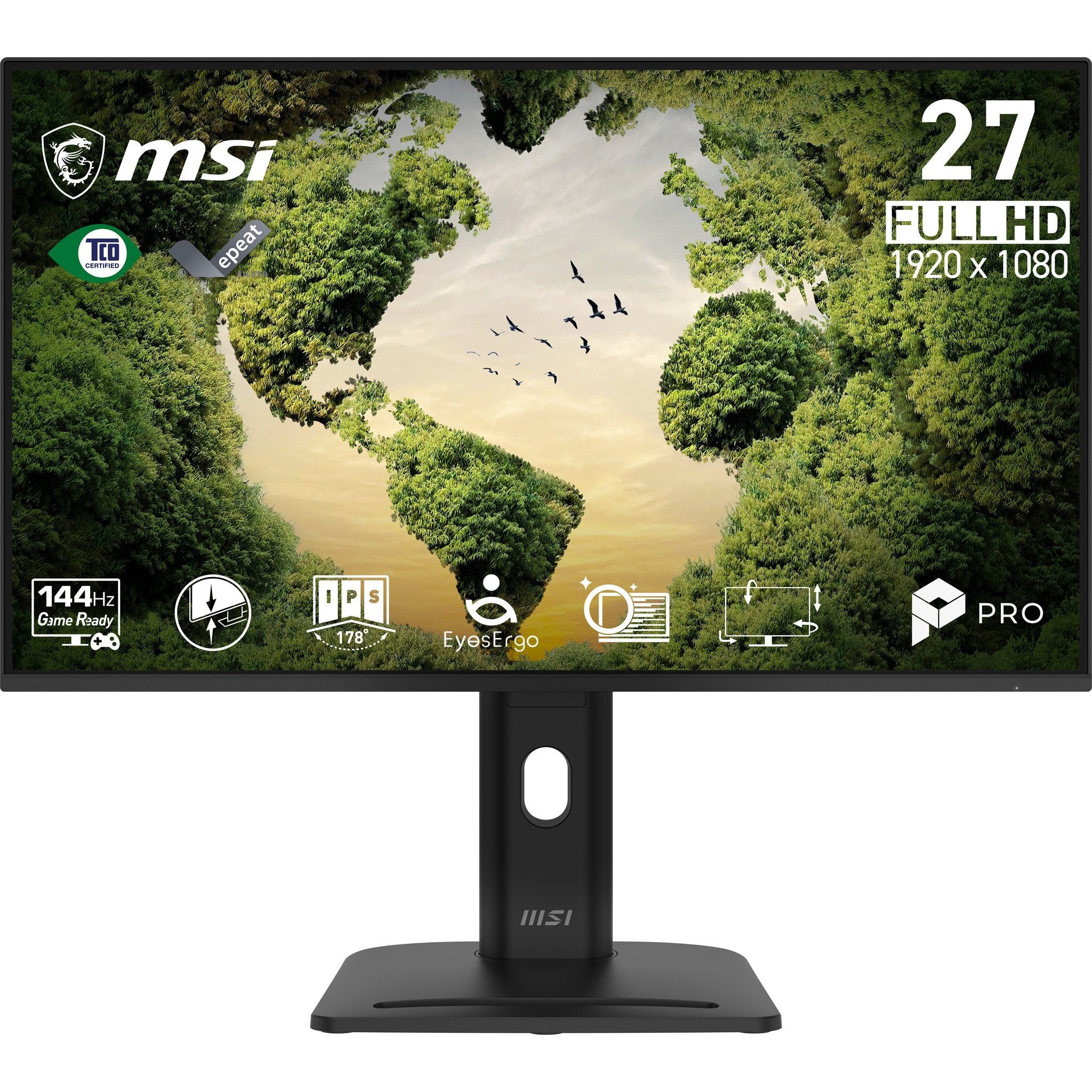 Monitor Pro Mp275pgn E14 27 Cali/Led/Fhd/Zakrzywiony/144hz/Czarny