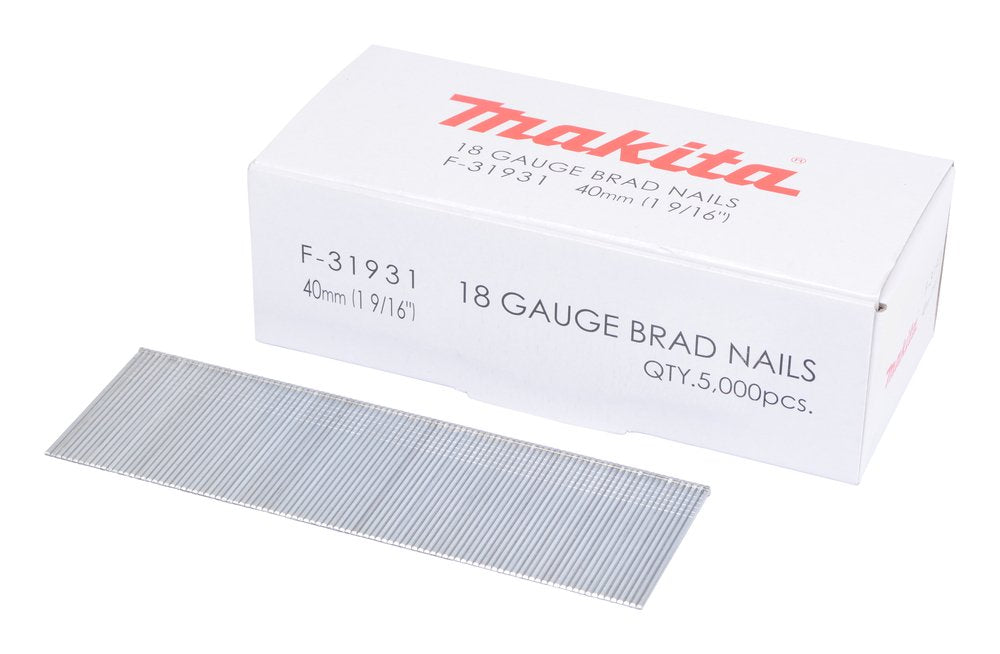 Makita F-31931 Gauge Brad Nails 40mm