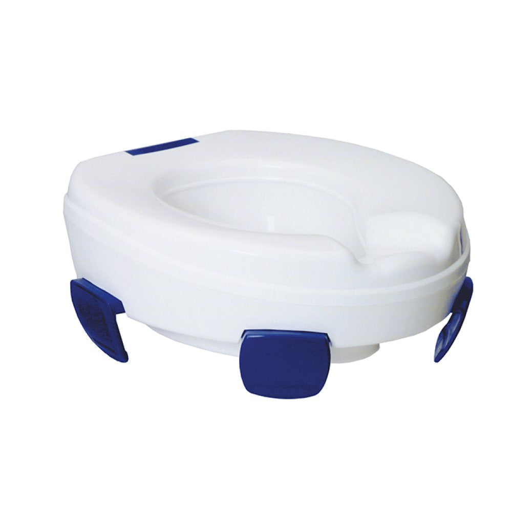 EAN 3701127708998 - Sahag 580540 asiento de inodoro Tapa dura de inodoro Plástico Azul, Blanco imagen 1