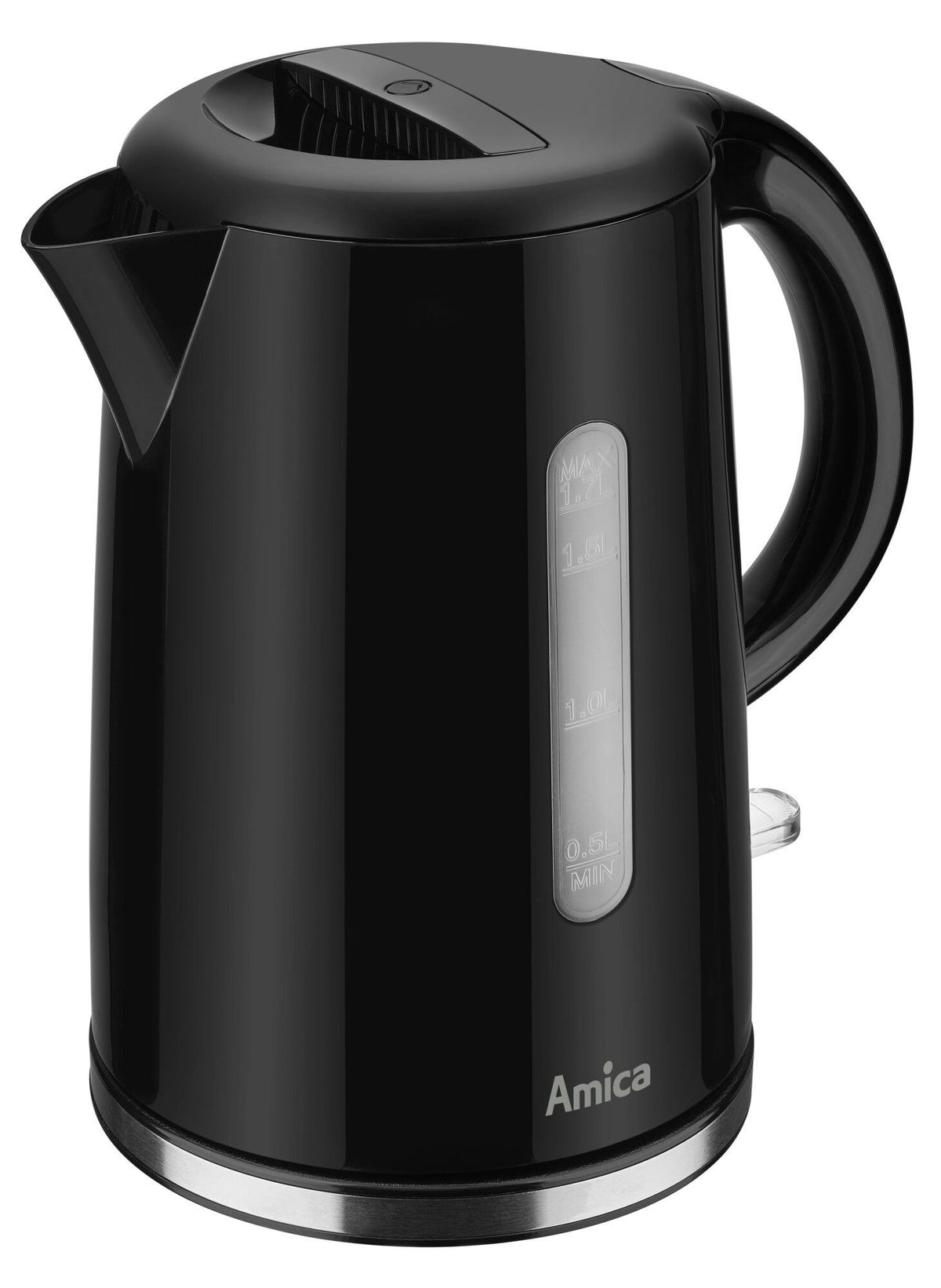 EAN 5906006940492 - Amica KF 1002 tetera eléctrica 1,7 L 2200 W Negro imagen 1