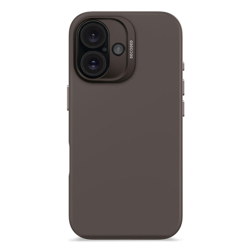 Decoded Antimicrobial Silicone Backcover Iphone 16 Black