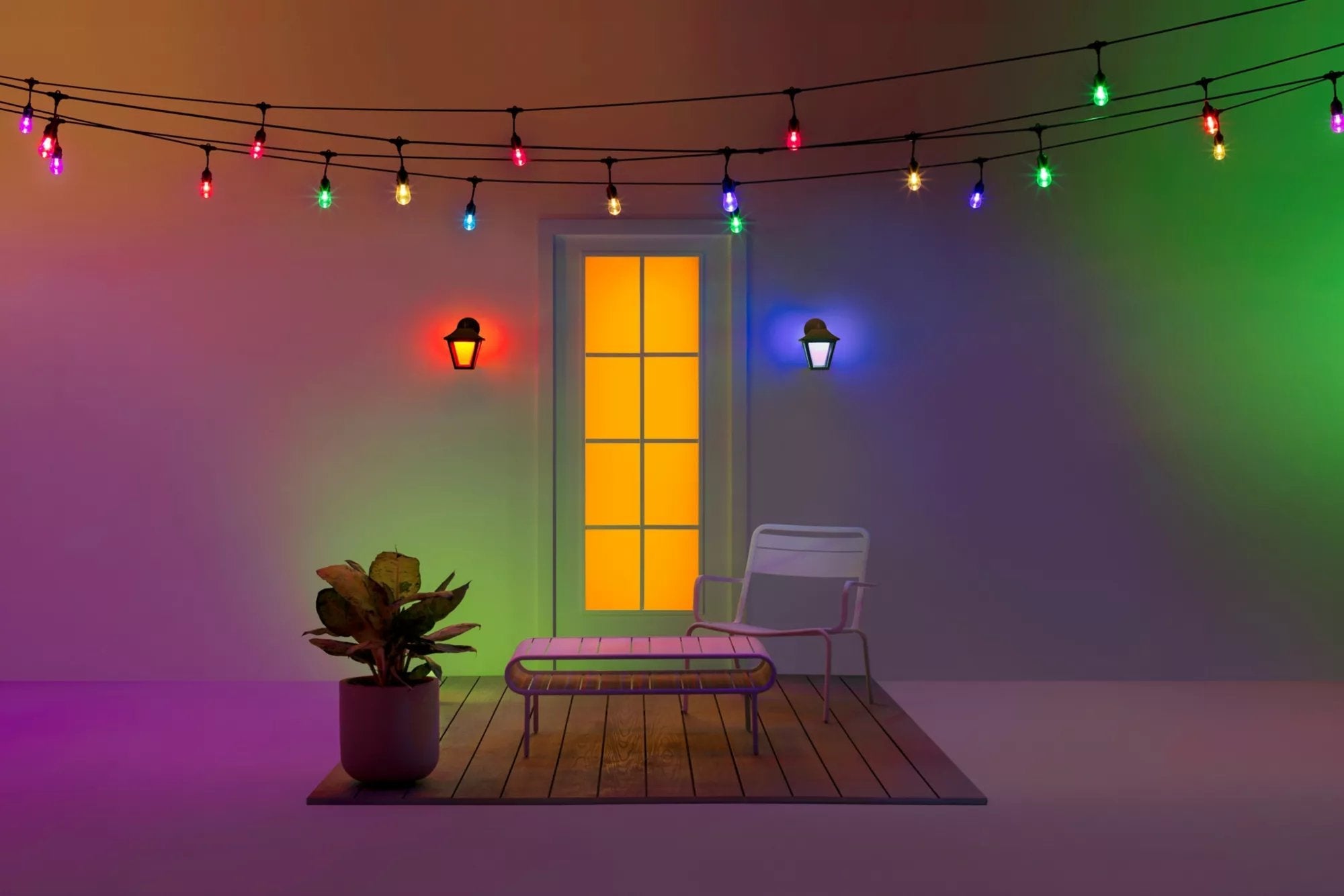 EAN 8720169076181 - WiZ 8720169076181 iluminación inteligente Luz de pared inteligente Wi-Fi 9,5 W imagen 2