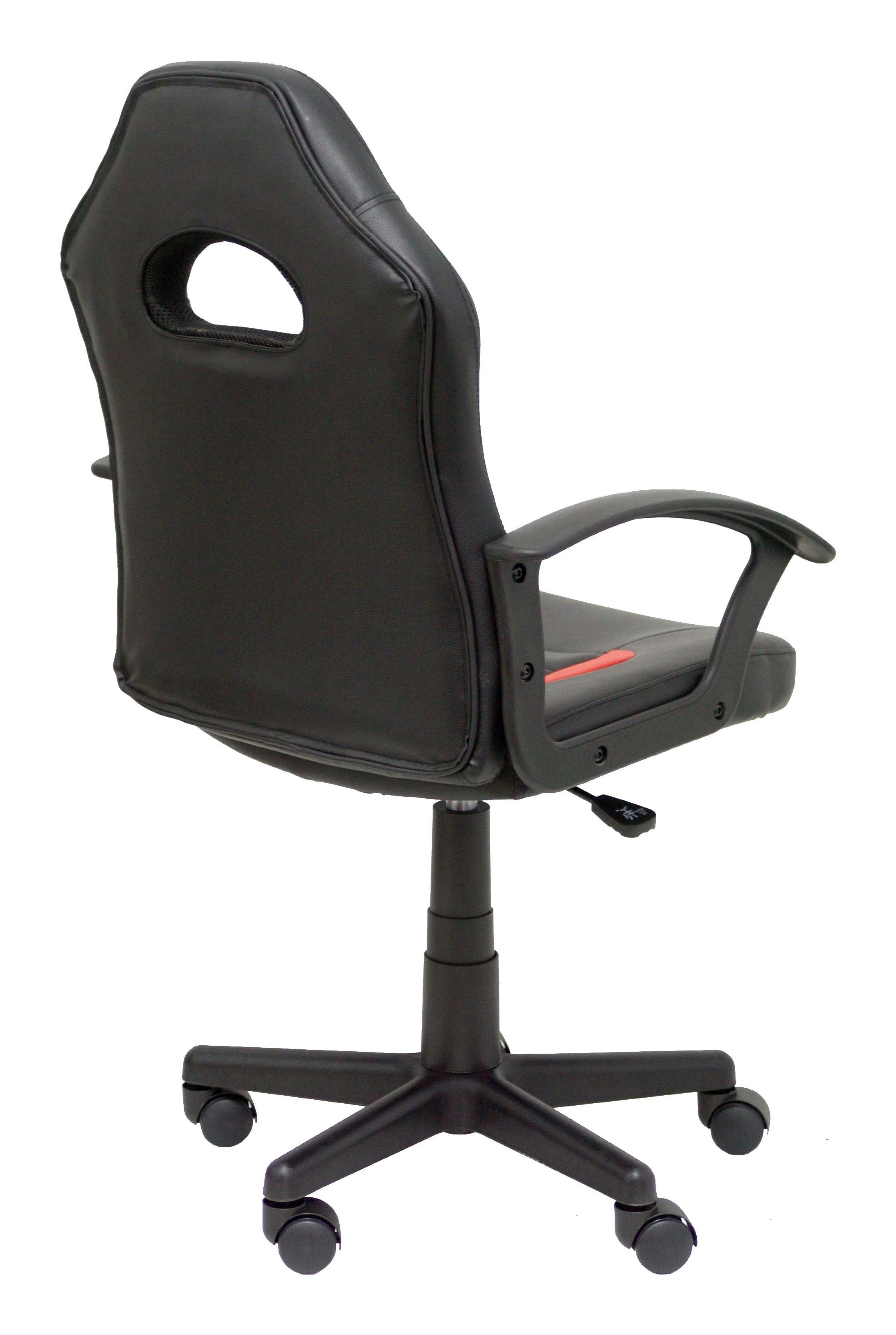 Silla Gaming Mohedas Similpiel Negro Y Roj
