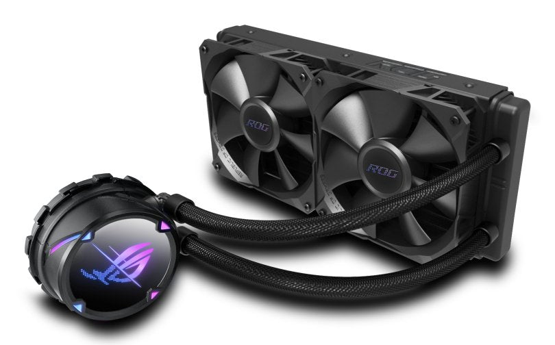 EAN 4711081885825 - ASUS ROG STRIX LC II 240 Procesador Sistema de refrigeración líquida todo en uno 12 cm Negro 1 pieza(s) imagen 1
