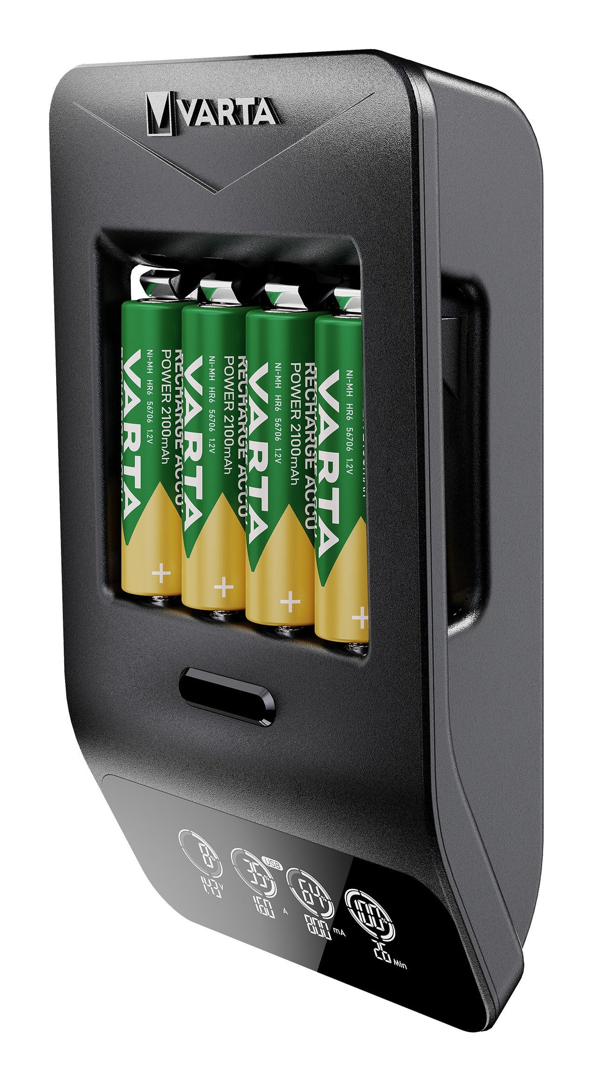 EAN 4008496988242 - Varta LCD SMART CHARGER+ cargador de batería Pilas de uso doméstico Corriente alterna imagen 1