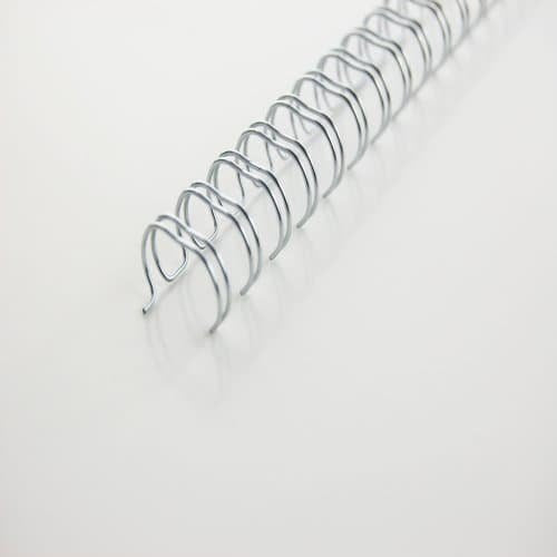 Gbc Wirebind Pack De 100 Alambres De Encuadernacion 8mm Para Paso 3:1 Redondo O Cuadrado - Formato A4 - Para 34