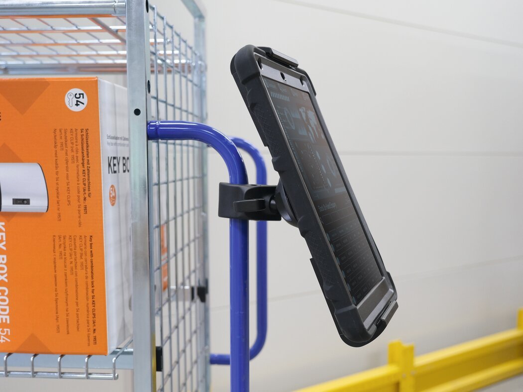 EAN 4005546740836 - Durable Tought Clamp XL Soporte pasivo Ordenador portátil, Teléfono móvil/smartphone, Tablet/UMPC Negro imagen 10