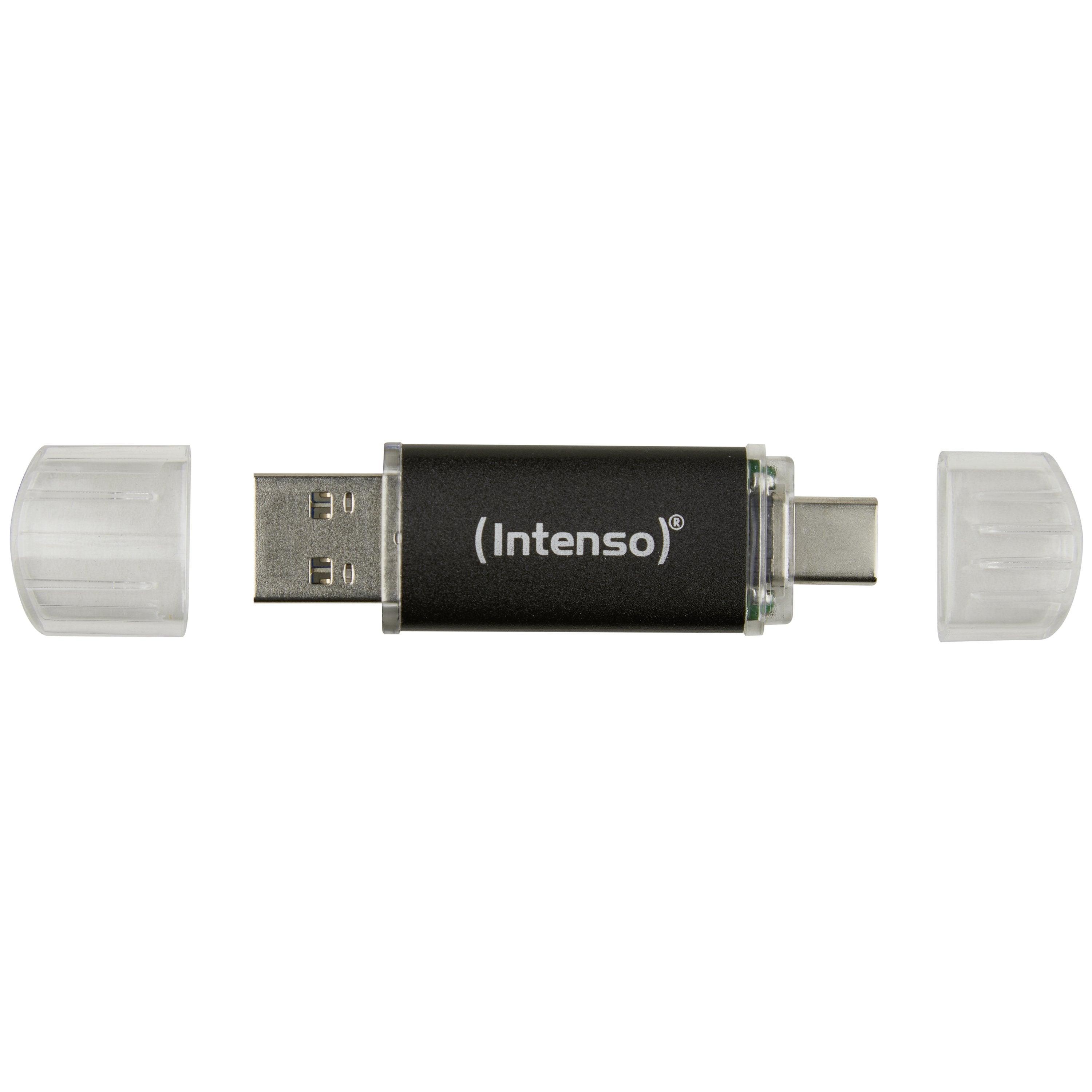 EAN 4034303031238 - Intenso Twist Line unidad flash USB 32 GB USB Type-A / USB Type-C 3.2 Gen 1 (3.1 Gen 1) Antracita imagen 1