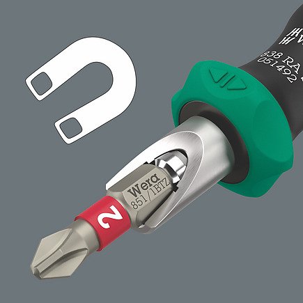 Wera Kraftform Kompakt 838 Ra S Set 1