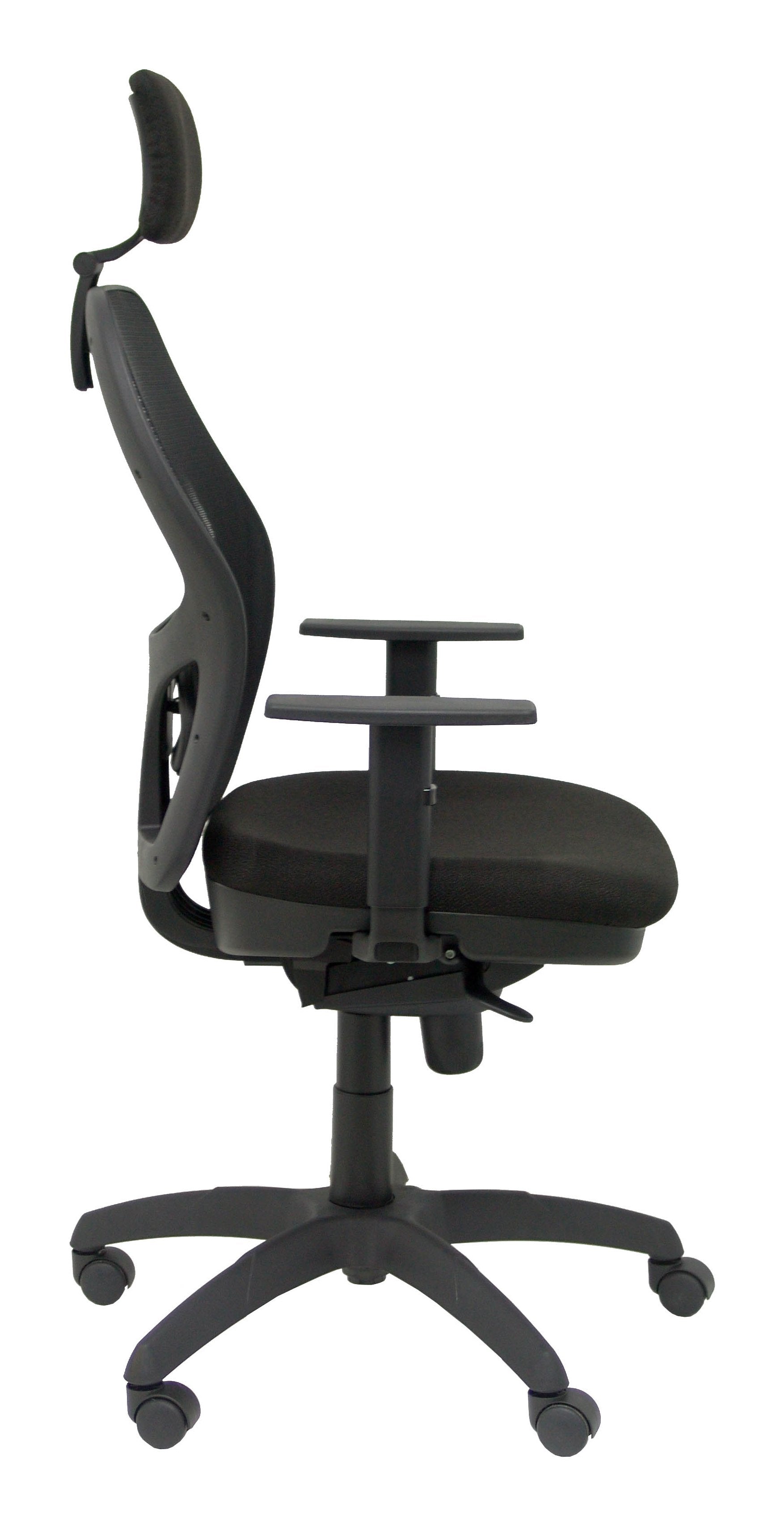 Silla Jorquera Malla Negra Asiento Bali Negro Cab