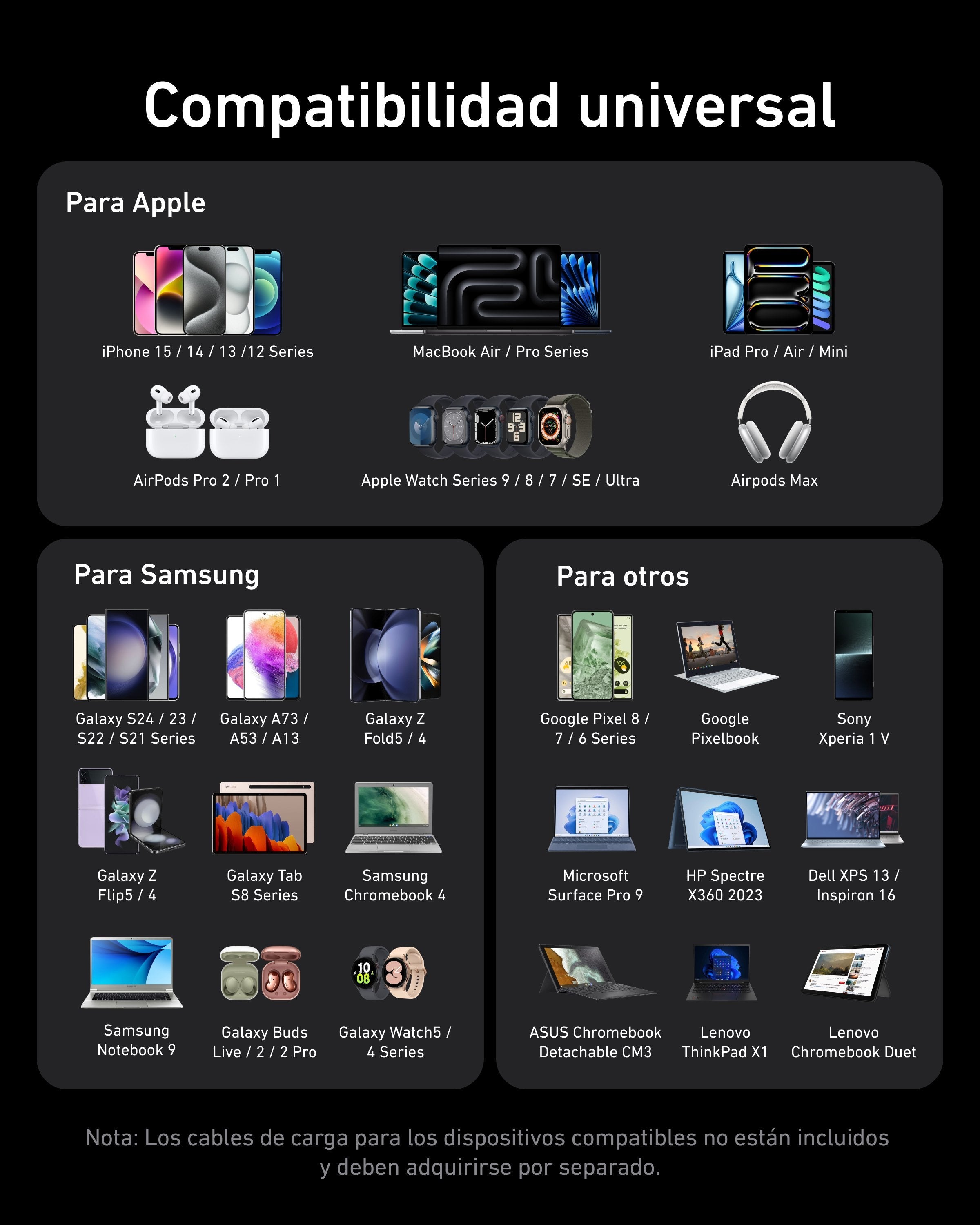 EAN 194644041007 - Anker A2683341 cargador de dispositivo móvil Universal Negro Carga rápida Interior imagen 6