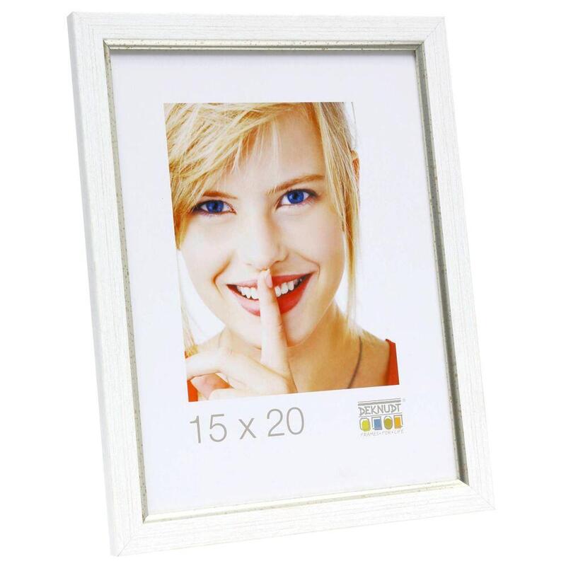 Deknudt S46af1 15x20 Plastic White With Silver