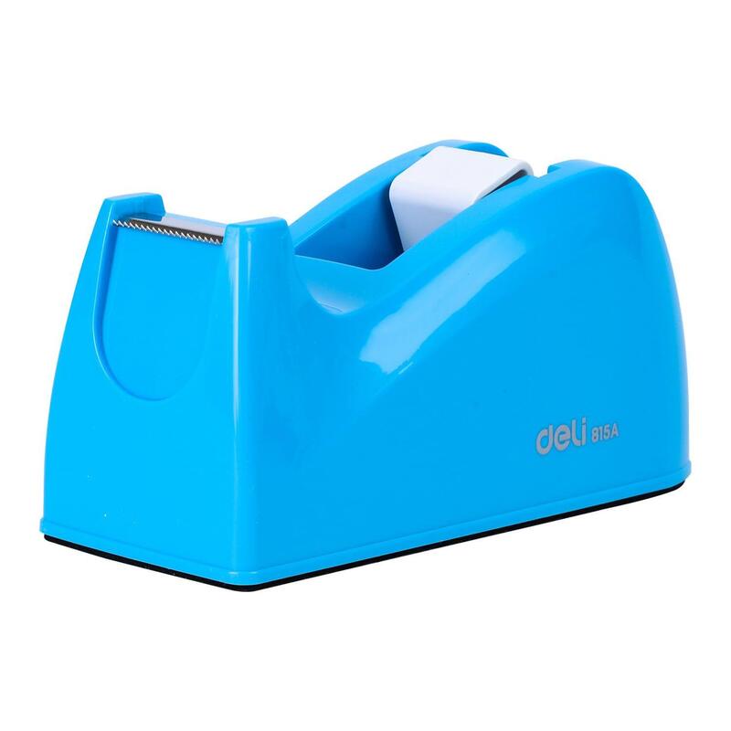 Deli Cinta Adhesiva Abroller Rio 14,8x6,2x7,5 Cm Azul Claro
