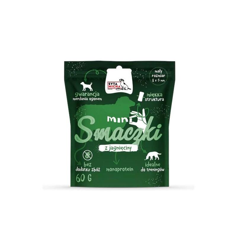 Delicia Para Perros Syta Micha Mini Golosinas De Cordero 60 G