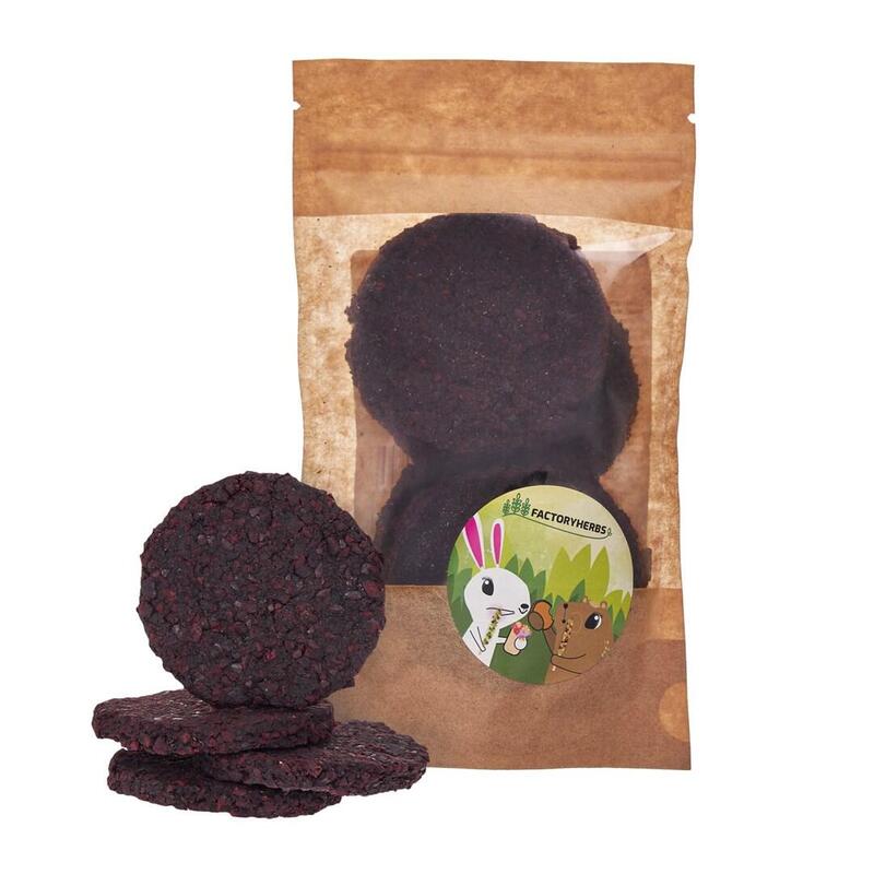 Delicia Para Roedores Y Conejos Factoryherbs Galletas De Remolacha Con Linaza 100g