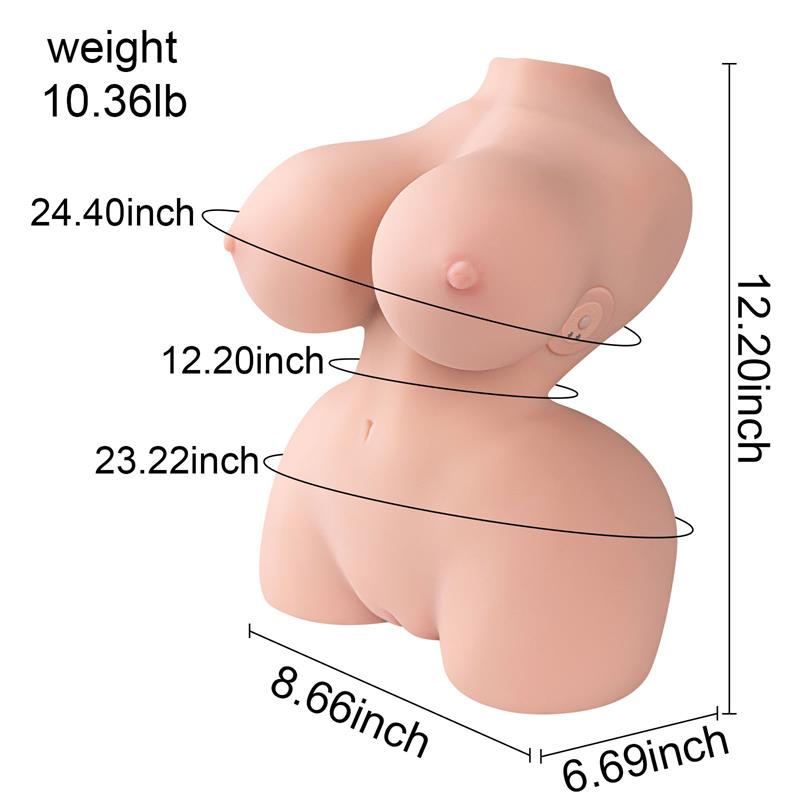 Delilah Mini Torso Con Vibración 4.7 Kg