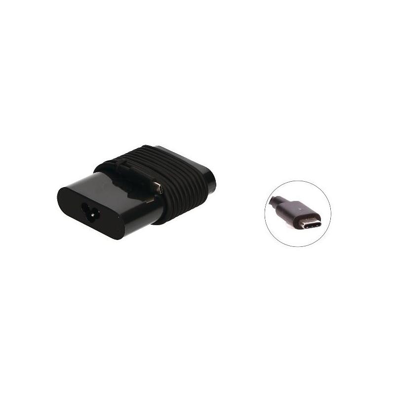 Dell 65w Cargador Usb Type-C Con Cable Alimentación Vh2w4